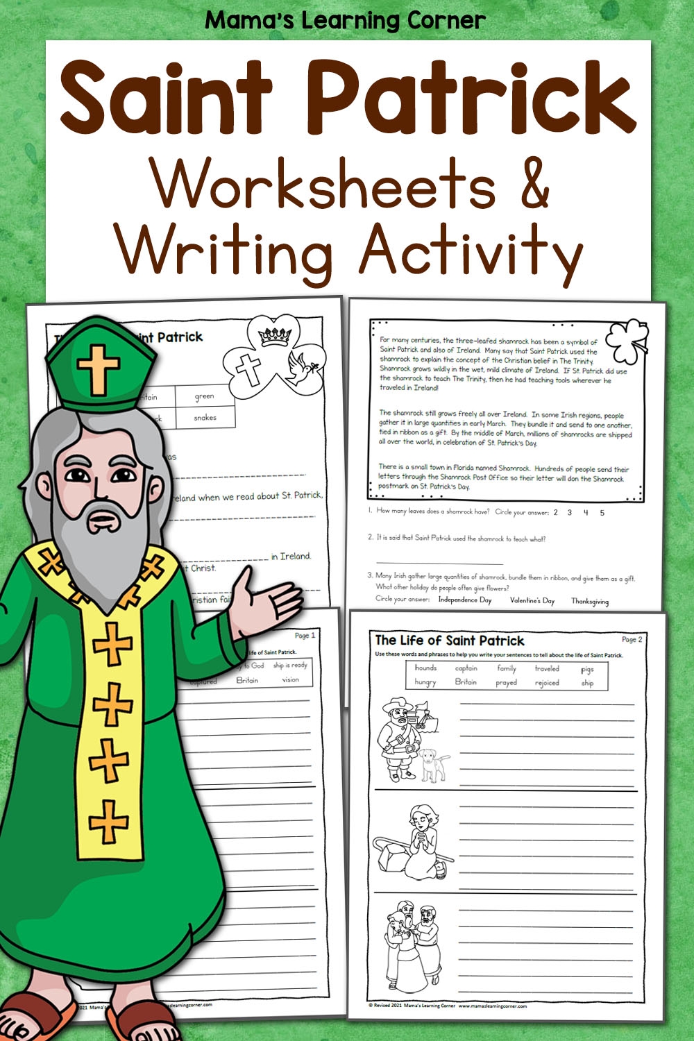 St Patrick's Day Preschool Worksheets St Patrick's Day Preschool Worksheets