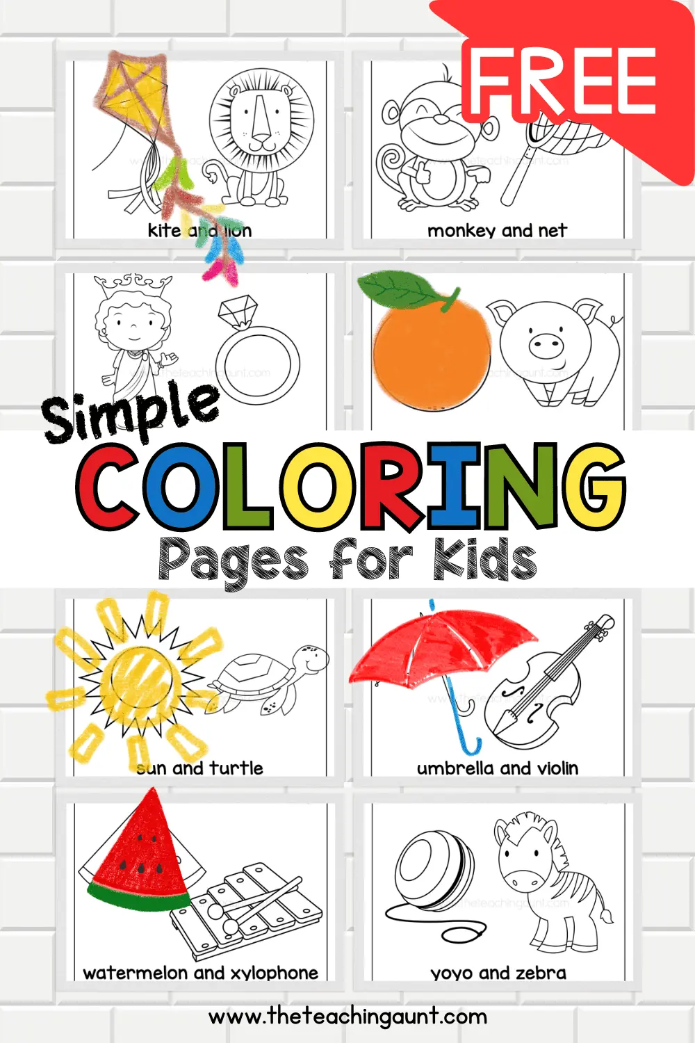 Free Preschool Coloring Pictures Free Preschool Coloring Pictures