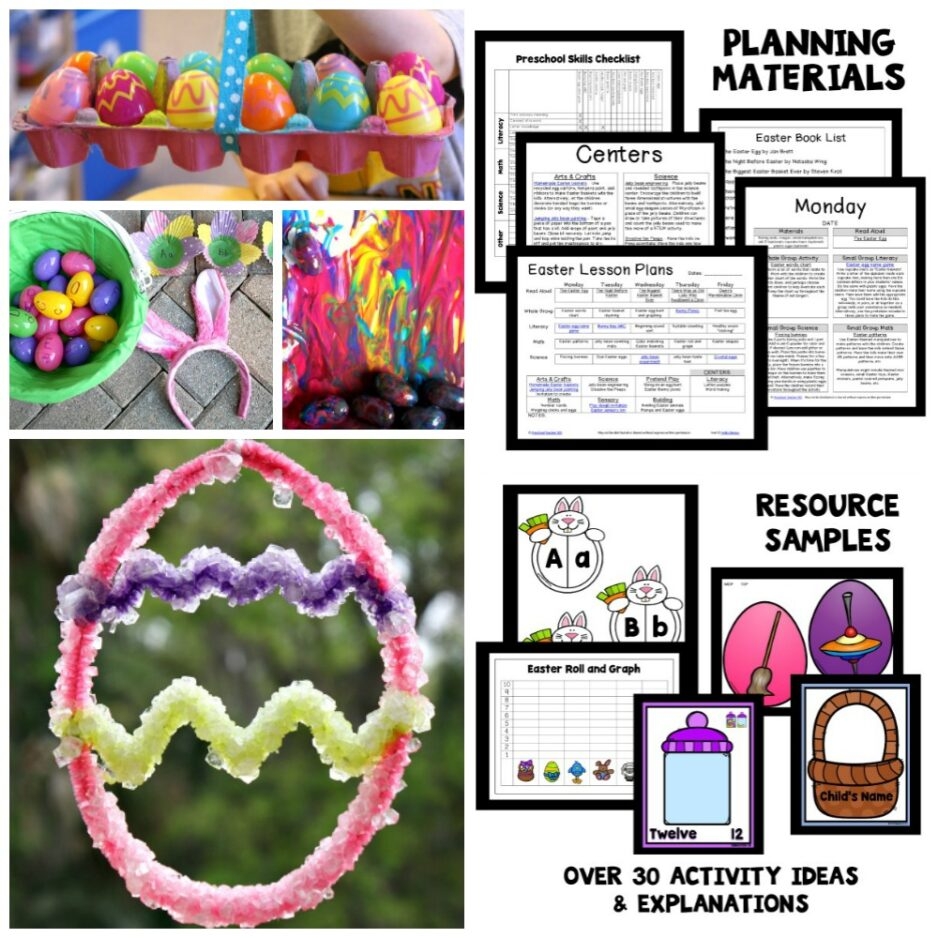 Spring Theme Preschool Classroom Lesson Plans