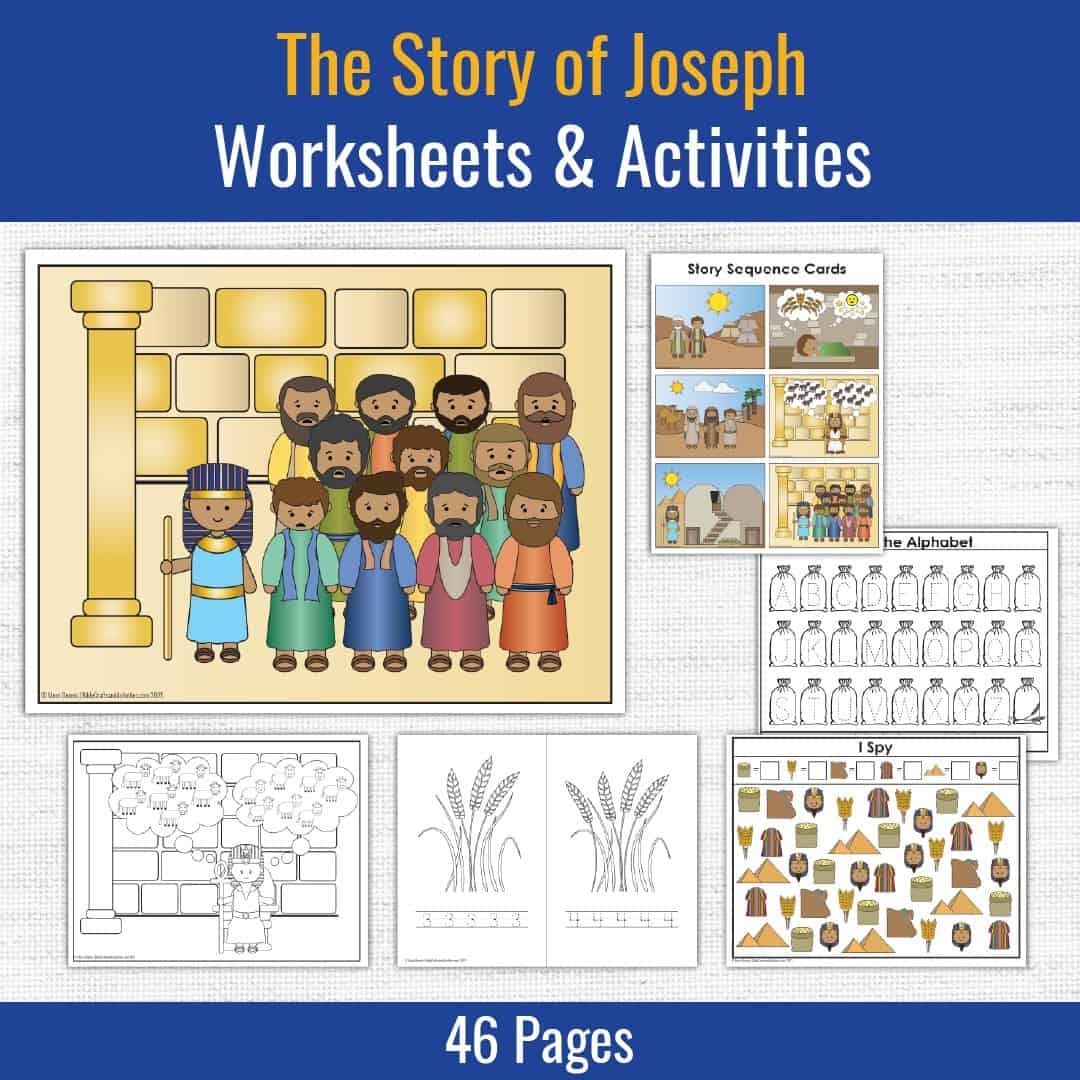 Story Of Joseph Preschool Bible Activities Story Of Joseph Preschool Bible Activities