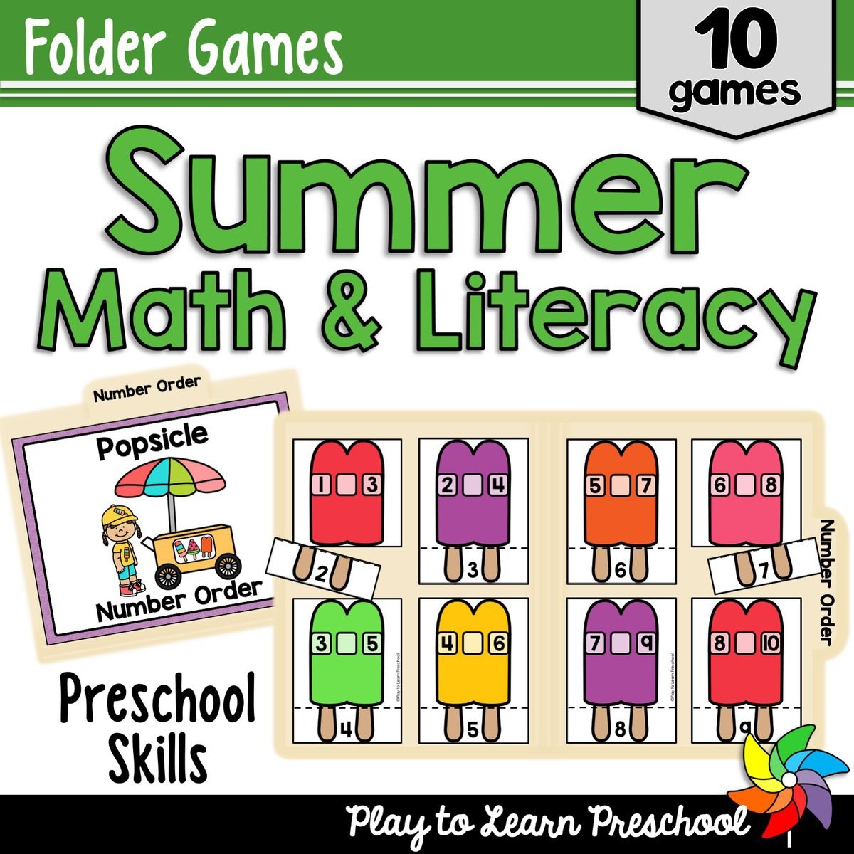 Summer Folder Games Preschool Skills Summer Folder Games Preschool Skills