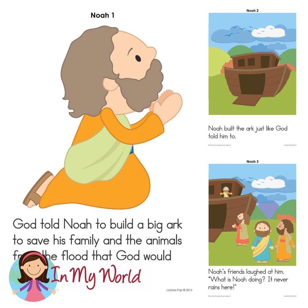 Sunday School Lesson 9 Noah Builds An Ark In My World