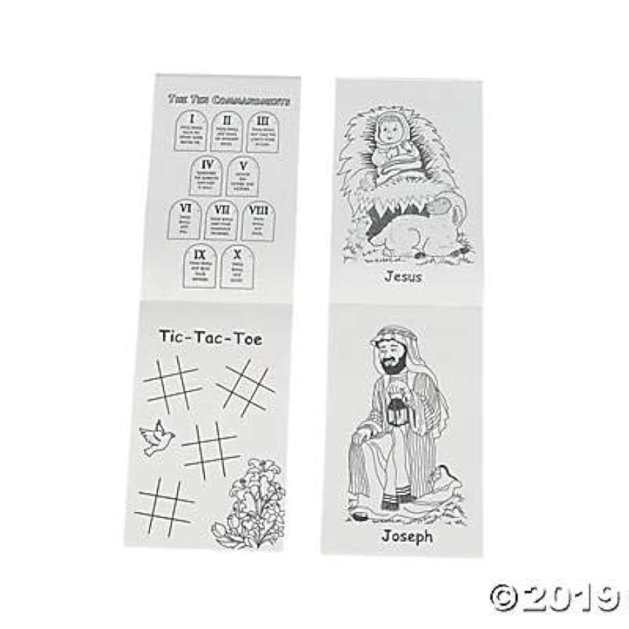 Preschool Bible Stories Printables
