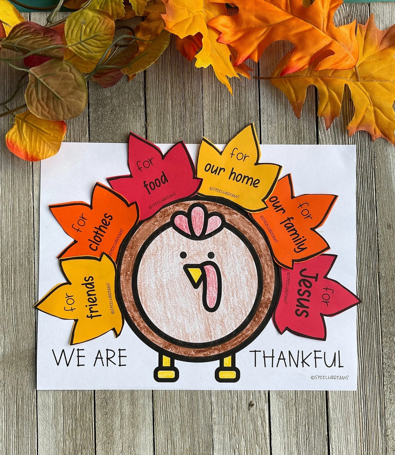 Thanksgiving Bible Craft For Kids Thankful Turkey Church Or 