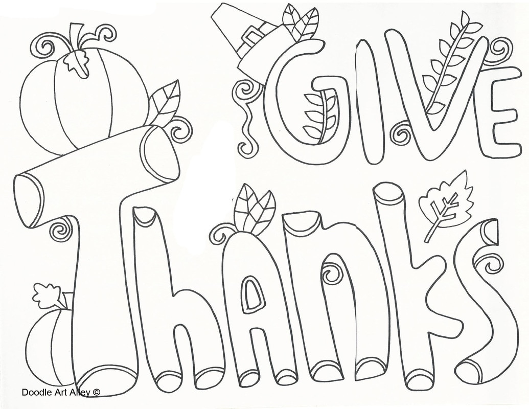 Thanksgiving Coloring Pages DOODLE ART ALLEY Thanksgiving Coloring Pages DOODLE ART ALLEY