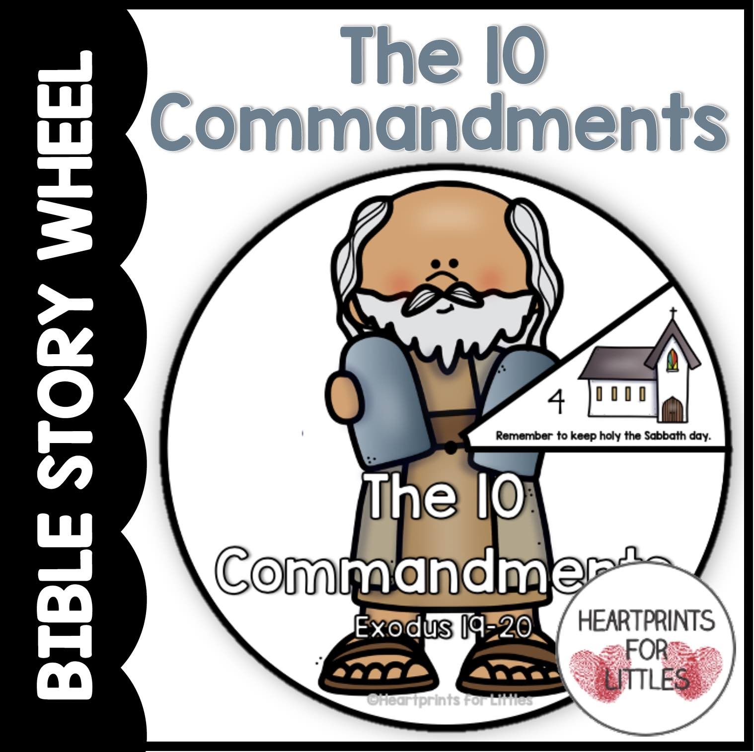 Printable Ten Commandments Crafts For Preschoolers Printable Ten Commandments Crafts For Preschoolers