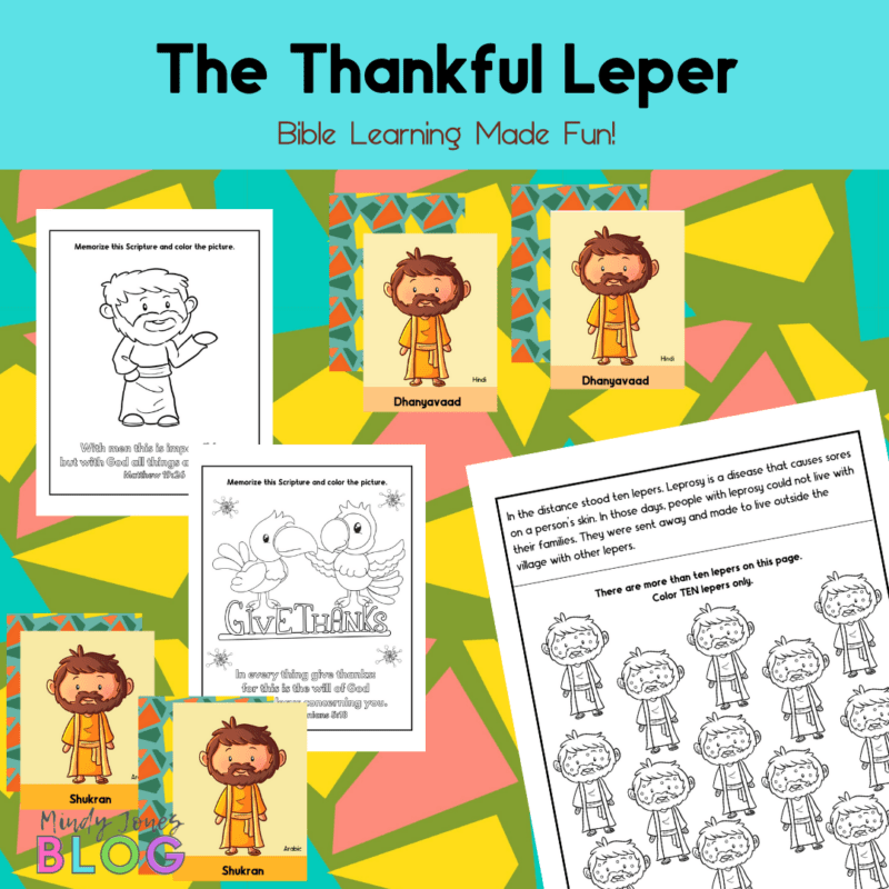 The 10 Lepers Bible Workbook Free Bible Verse Coloring Pages
