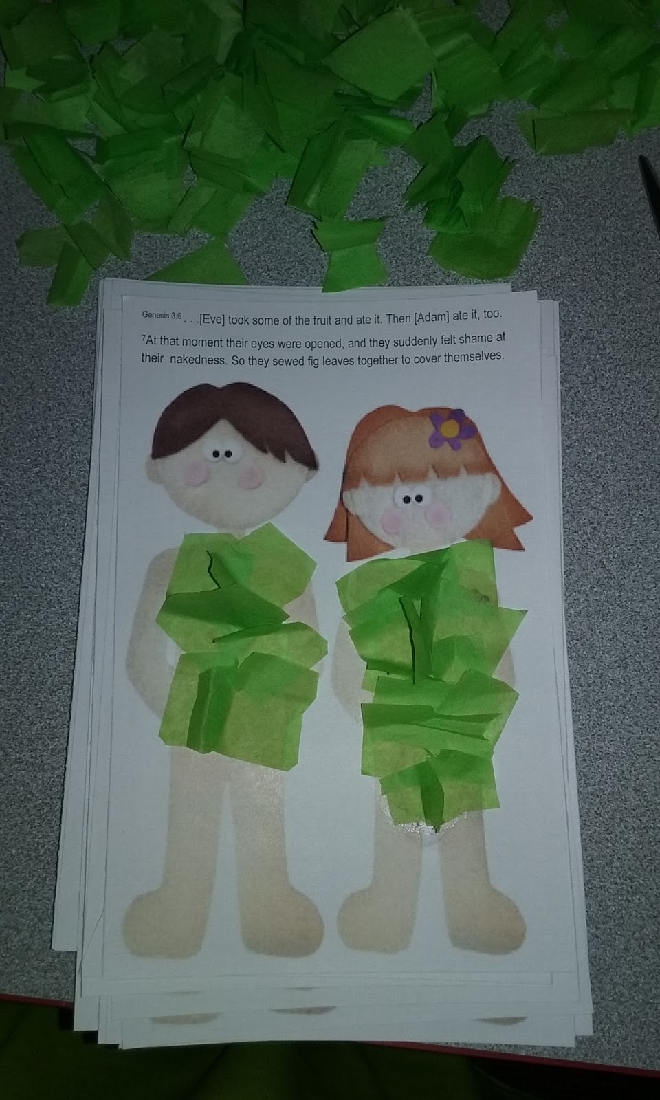 The Confident Journal Sunday School Craft Adam And Eve With Fig Leaves The Confident Journal Sunday School Craft Adam And Eve With Fig Leaves