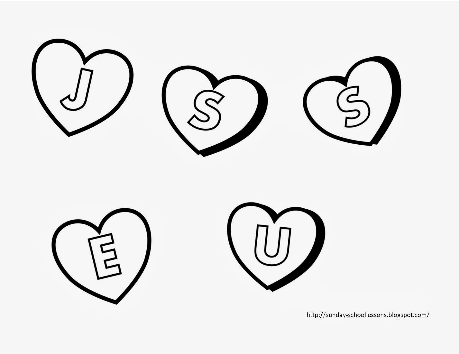 Printable Preschool Bible Pew Pages