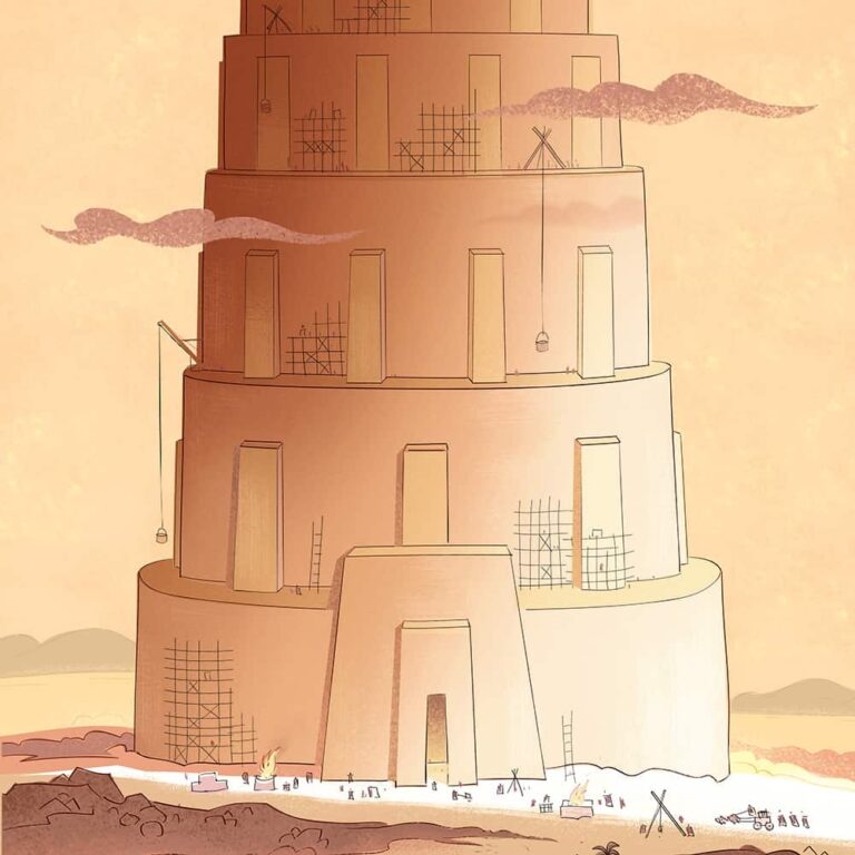 The Tower Of Babel Bible Lesson For Older Preschoolers