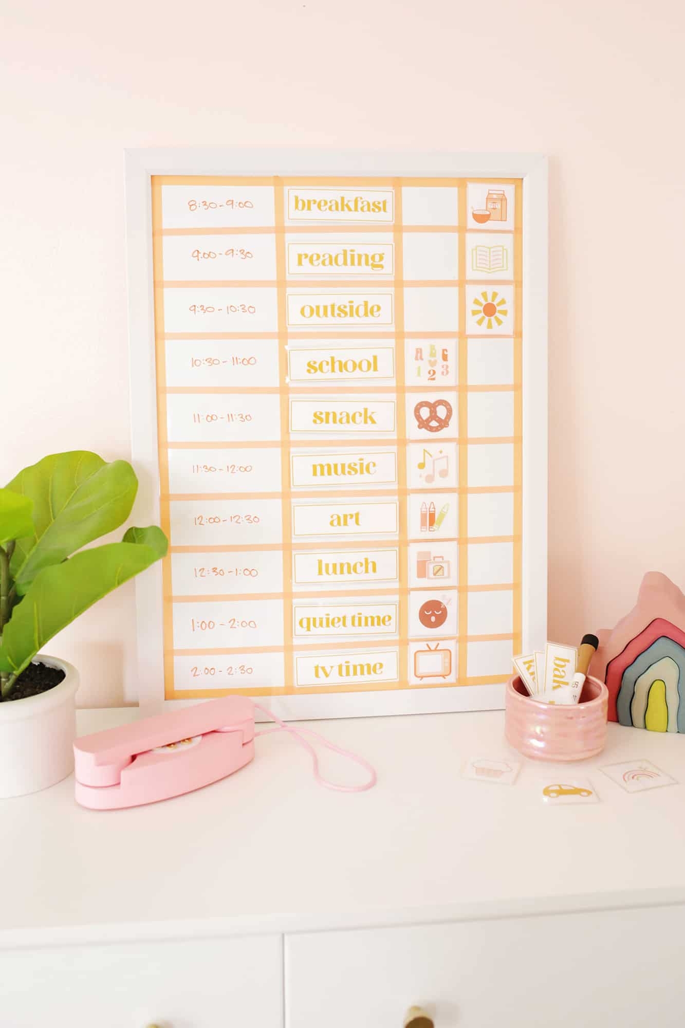 Preschool Schedule Printables Preschool Schedule Printables