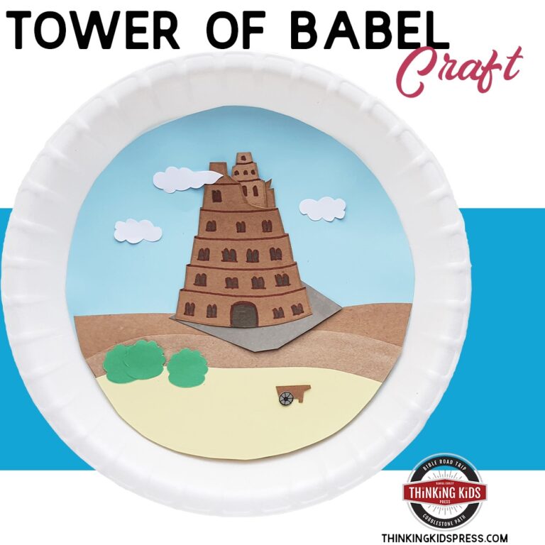 Tower Of Babel Bible Craft Thinking Kids