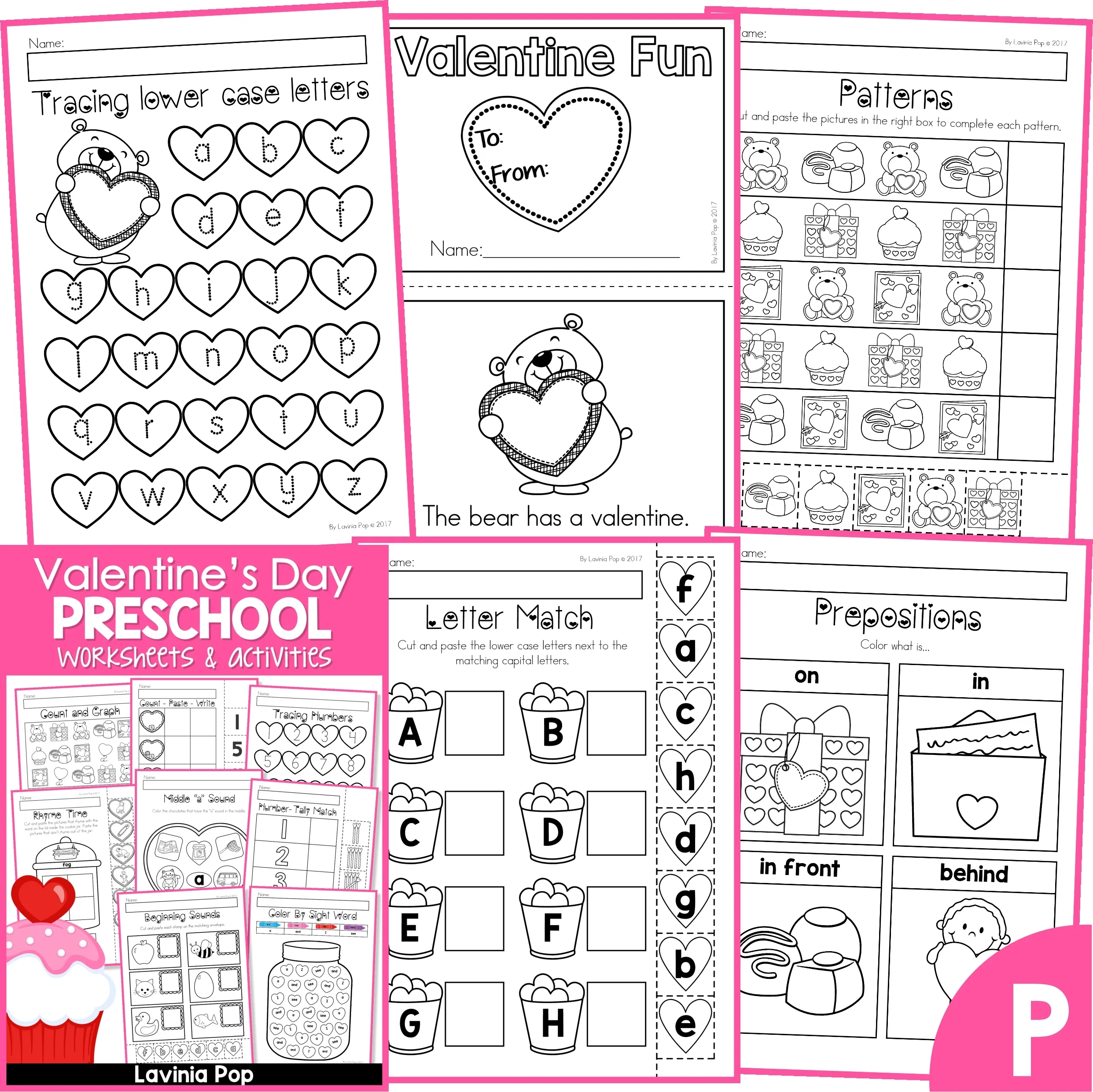 Free Printable Preschool Workbooks