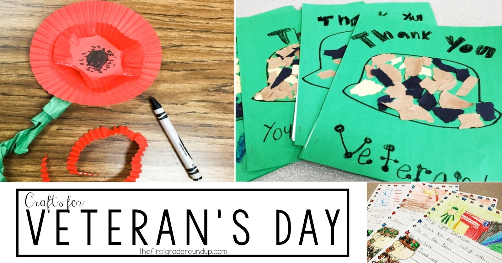 Veterans Day Activities And Crafts For Elementary Kids The First Grade Roundup