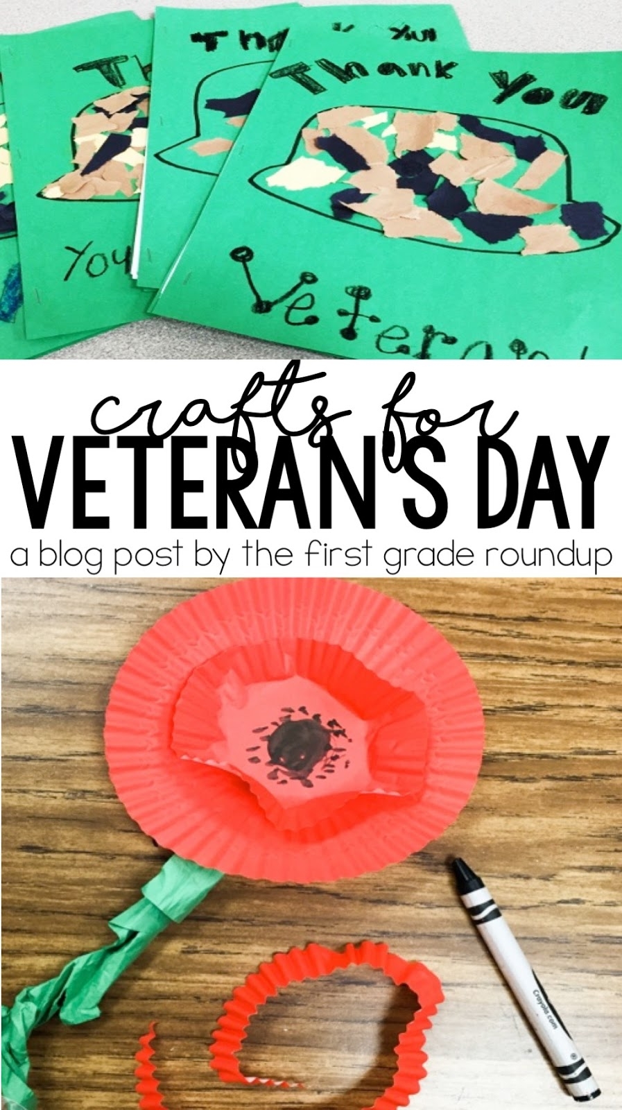 Veterans Day Activities And Crafts For Elementary Kids The First Grade Roundup